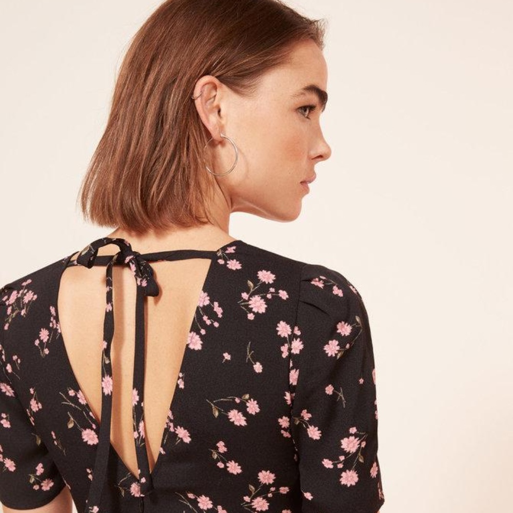 Reformation Briana Dress Floral Size 8
